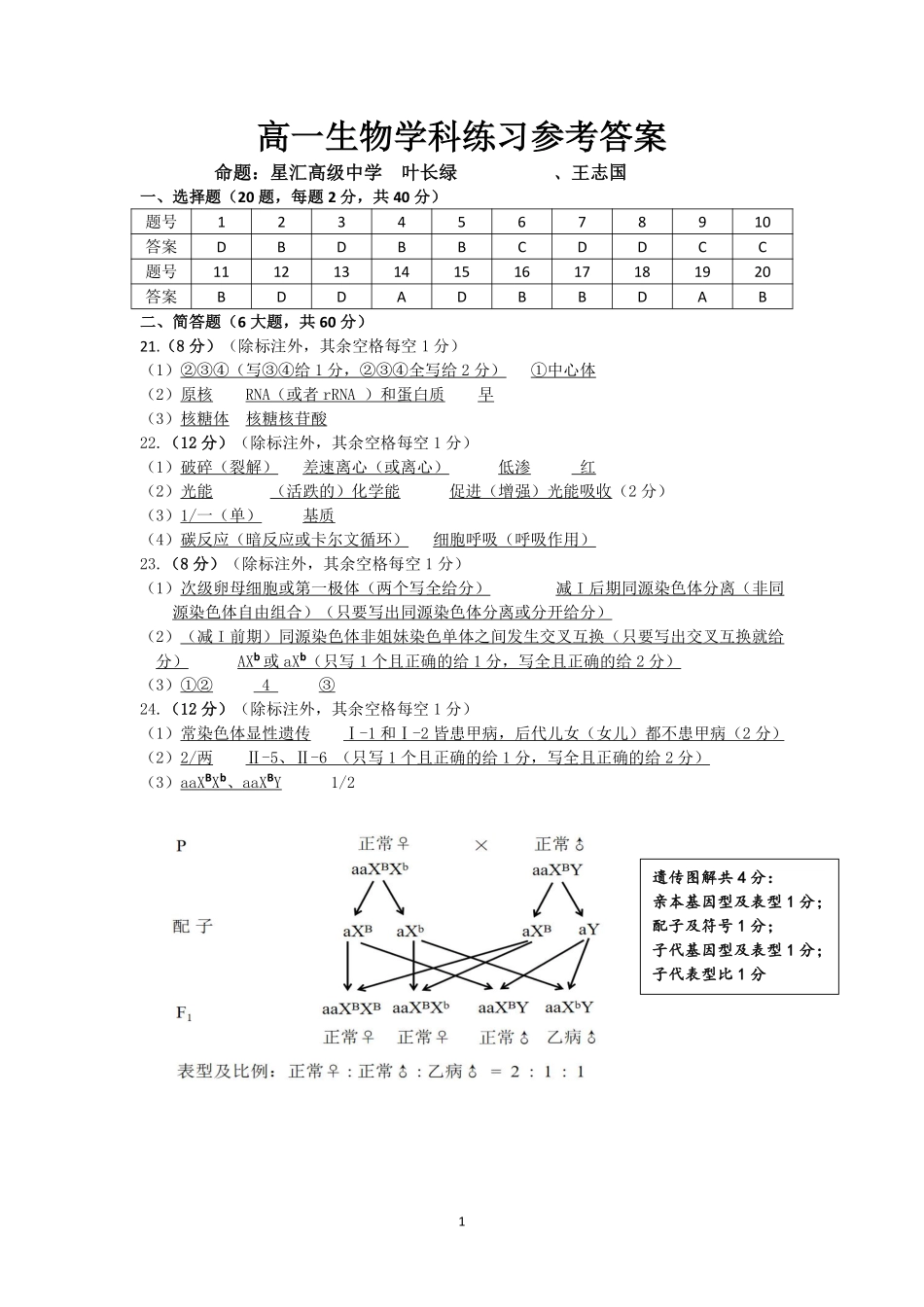 生物浙江温州市2025学年第二学期温州十校联合体高一年级期中学科联考(4.22-4.24)(1).pdf_第1页