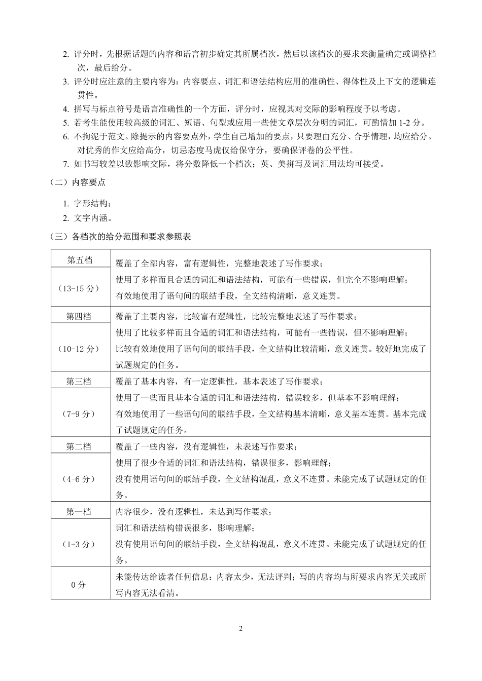 英语福建南平市2026届高三年级第二次适应性练习卷(南平高三二检)(5.7-5.9)(2).pdf_第2页