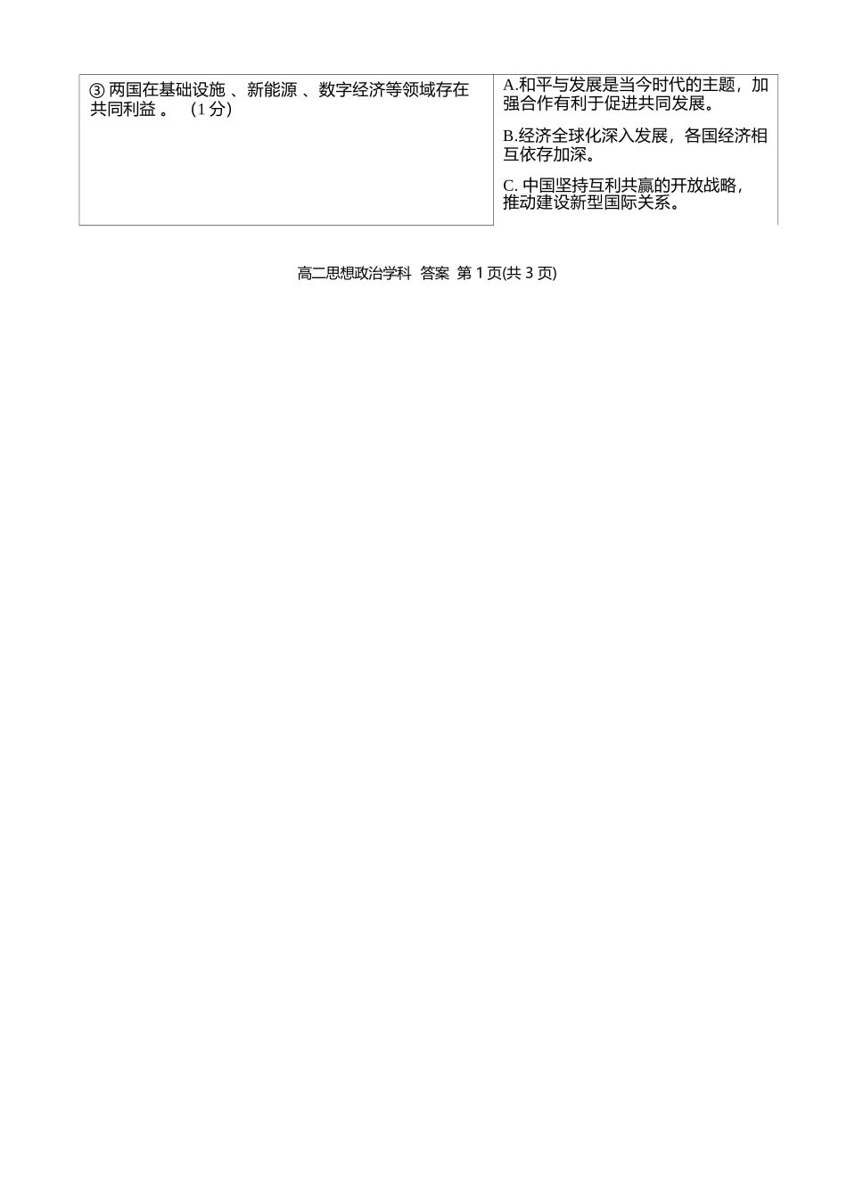 政治浙江温州市2025学年第二学期温州新力量联盟高二年级期中联考(4.22-4.24)(1).docx_第2页