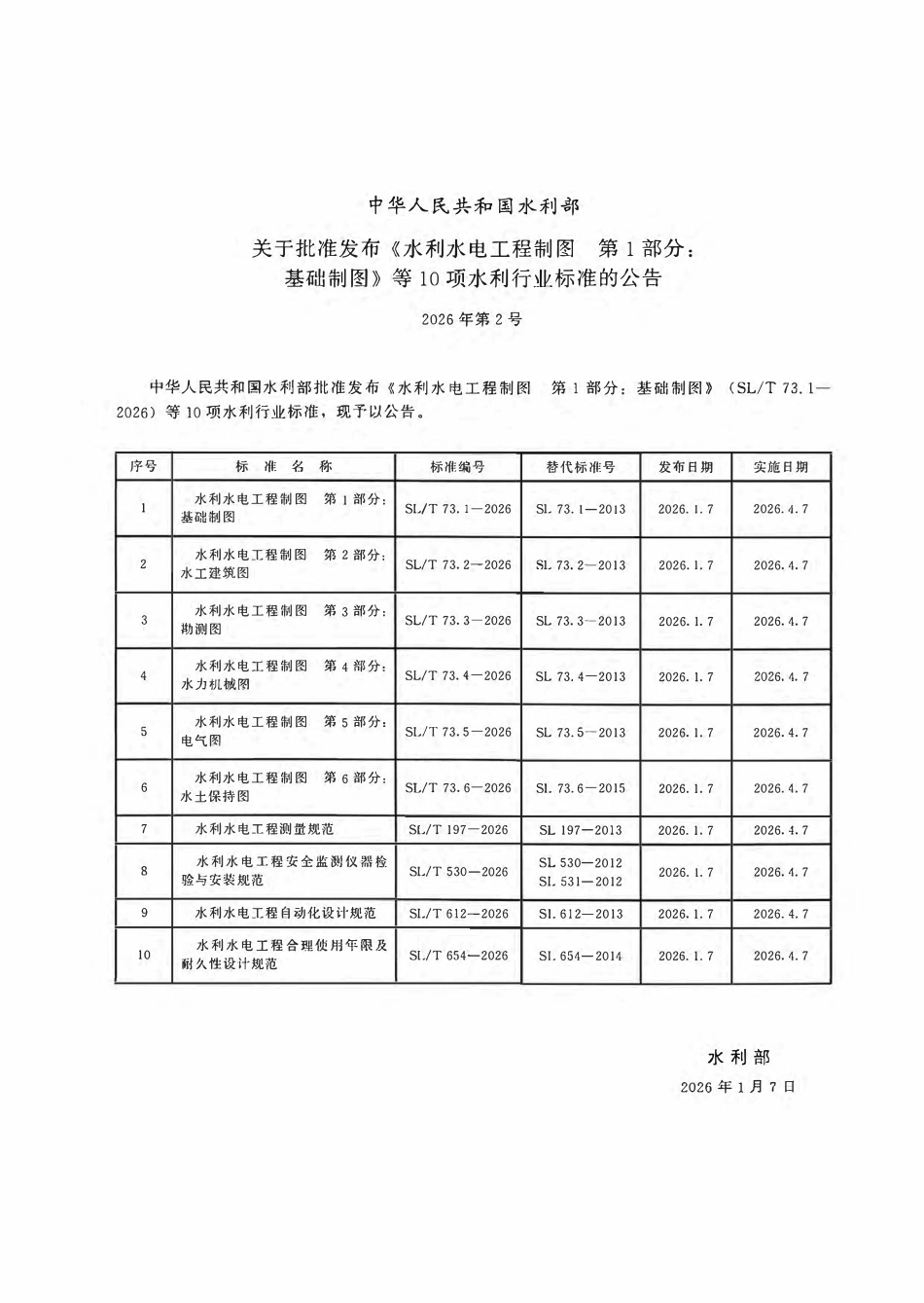 SLT 73.4-2026 水利水电工程制图 第4部分:水力机械图.pdf_第2页