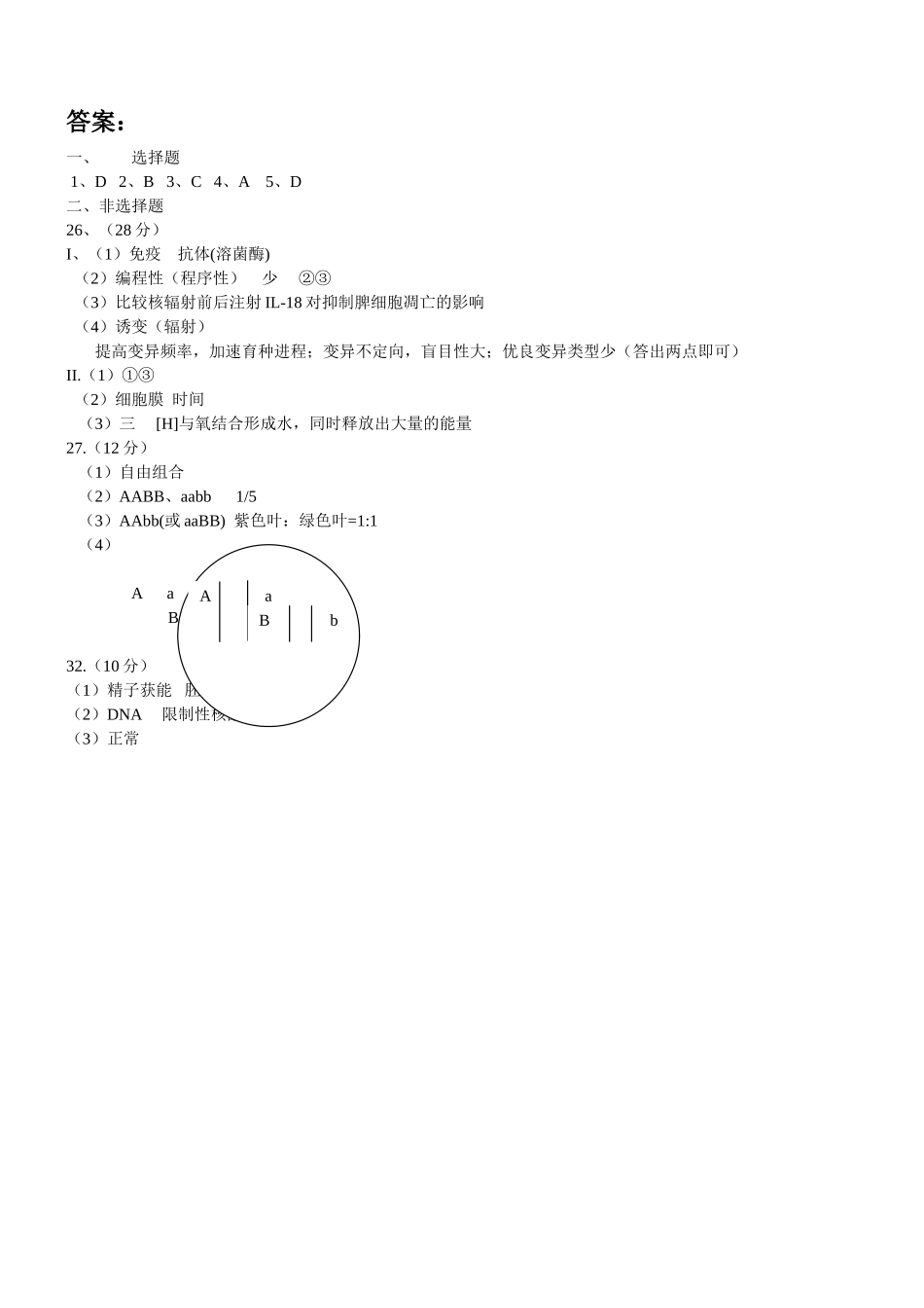 2011年福建高考生物真题及答案.doc_第3页