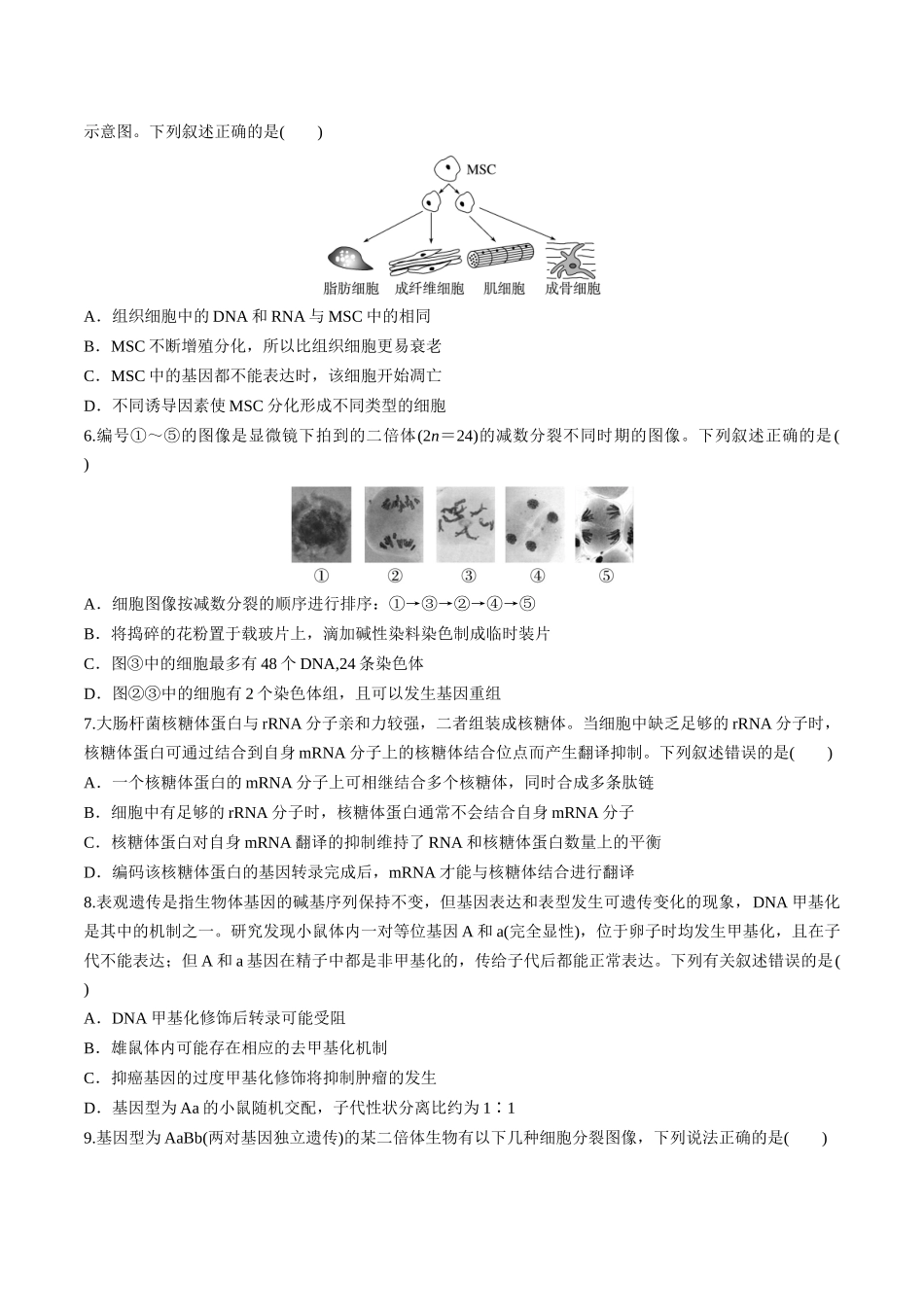模拟卷02（新疆、西藏专用）（考试版）.docx_第2页