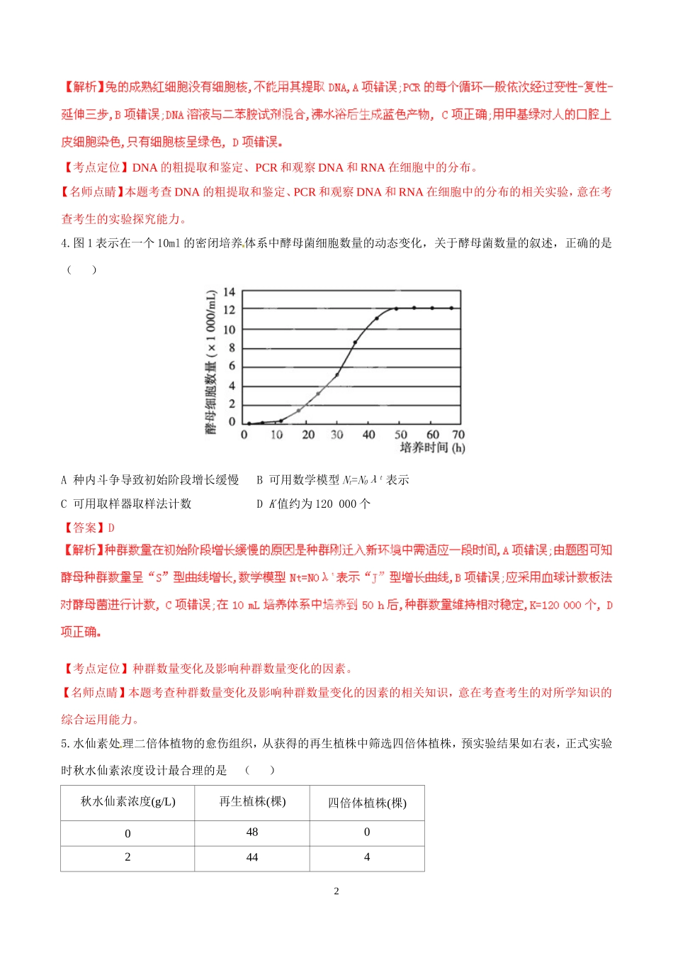 2015广东高考理综生物试卷及答案.doc_第2页