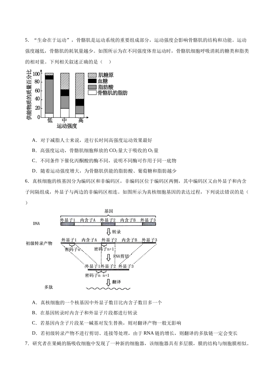 模拟卷04(湖南专用)(考试版).docx_第3页