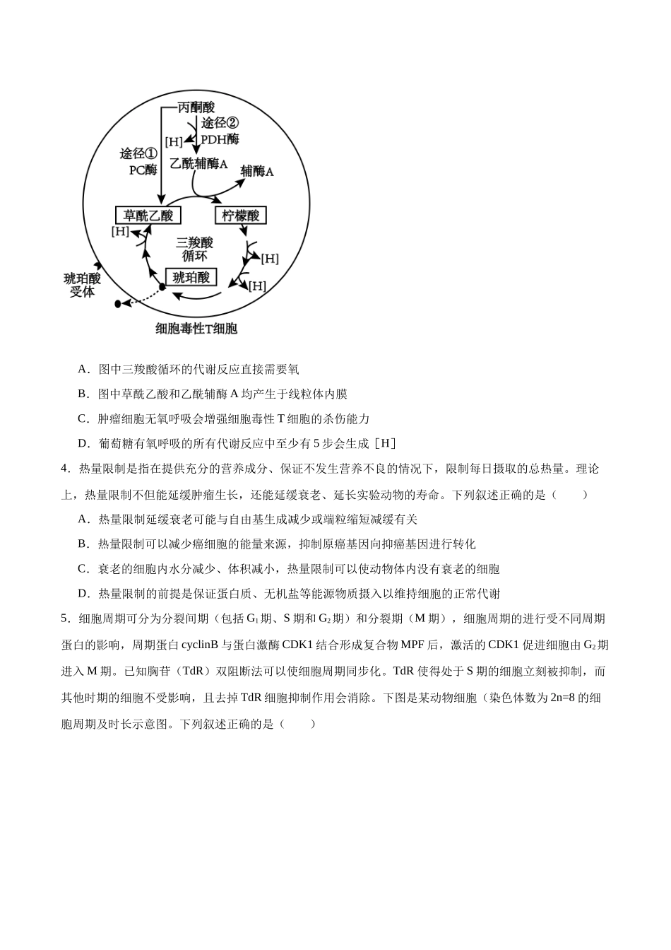 模拟卷06(安徽专用)(考试版).docx_第2页