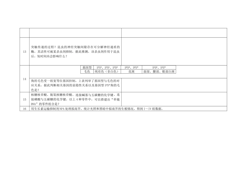 2022年等级考真题问题汇总(原卷版).docx_第3页