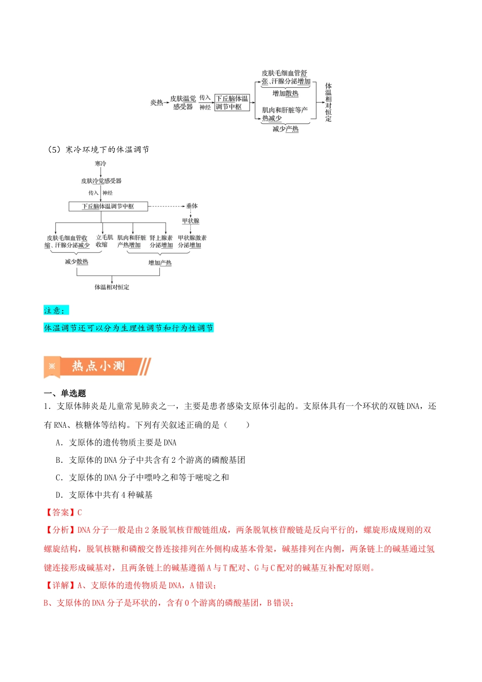 热点06 支原体肺炎感染-（解析版）.docx_第3页