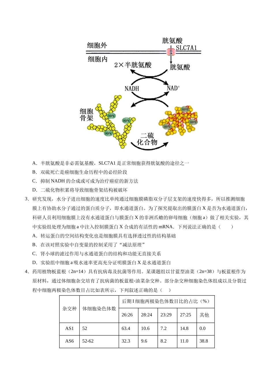 生物(安徽卷02)(考试版).docx_第2页