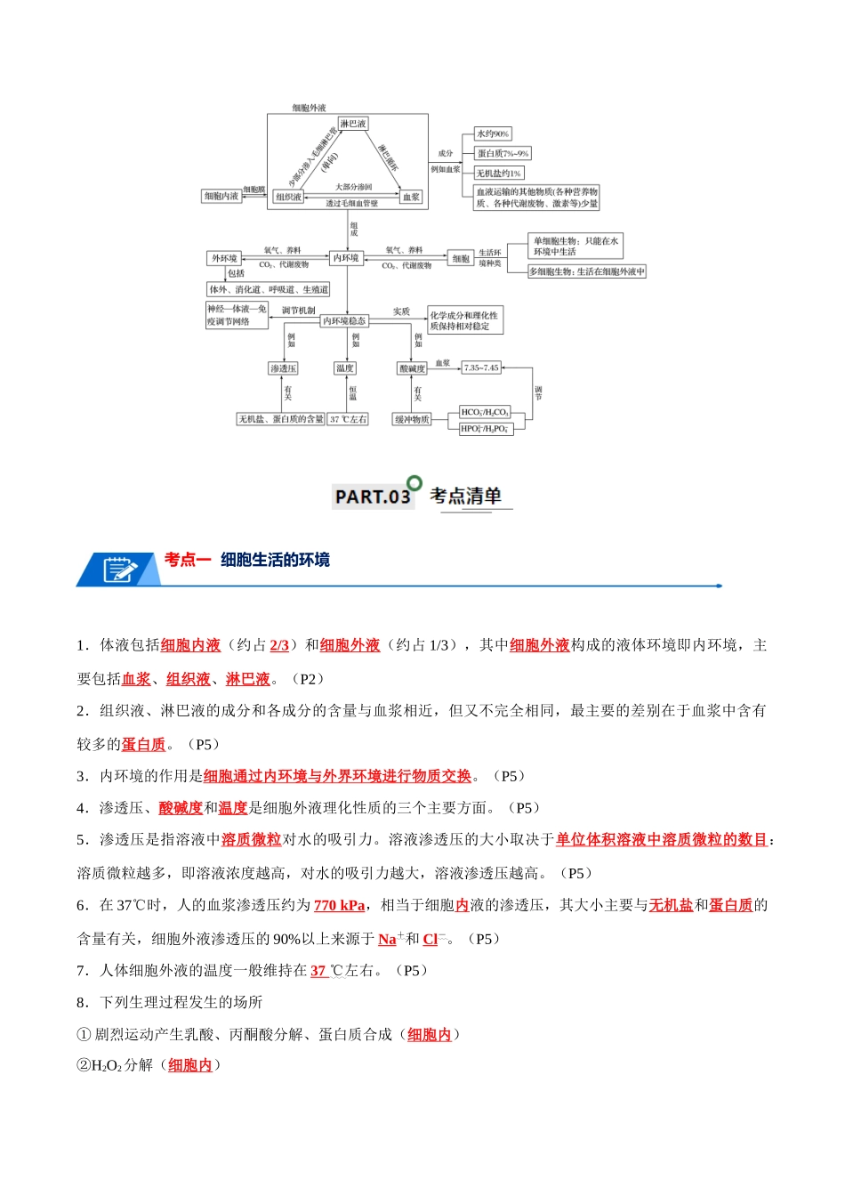 宝典13 人体的内环境与稳态(解析版).docx_第2页