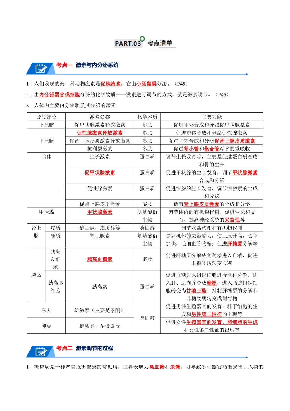 宝典15  体液调节（解析版）.docx_第2页