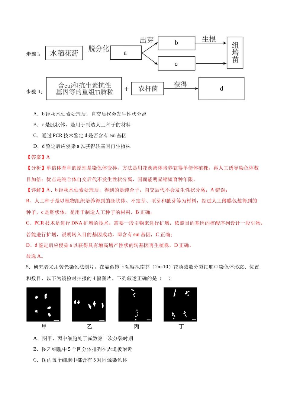 必修2 遗传与进化必刷卷03（解析版）.docx_第3页