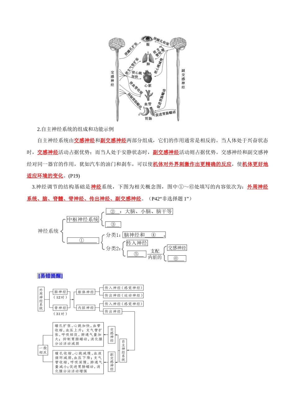 第2章 神经调节(背诵版)-11页.docx_第2页