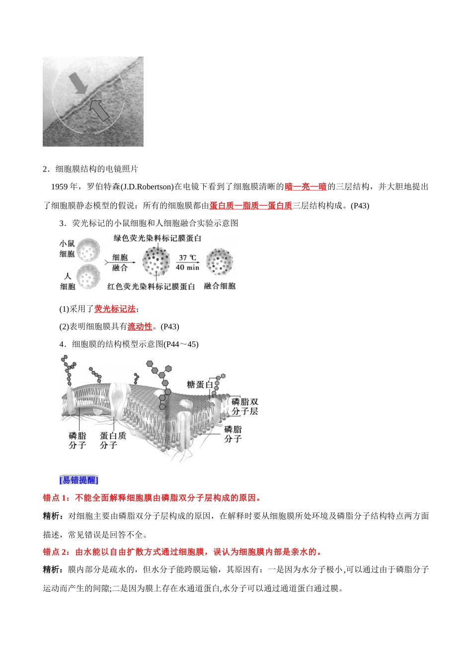 第3章 细胞的基本结构(背诵版)-9页.docx_第2页