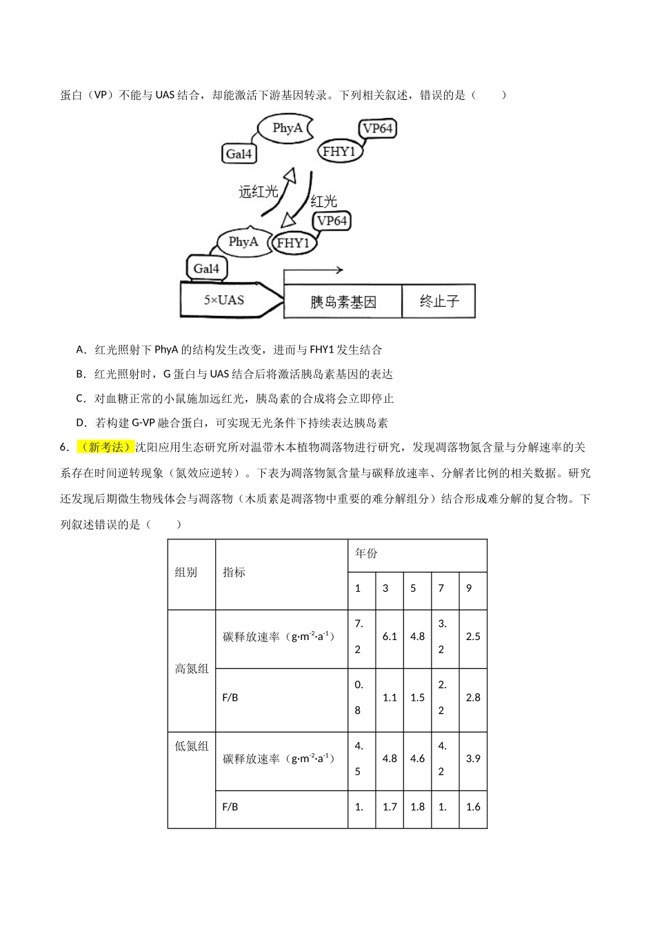 生物一模突破卷02(黑吉辽蒙专用)(考试版).docx_第3页