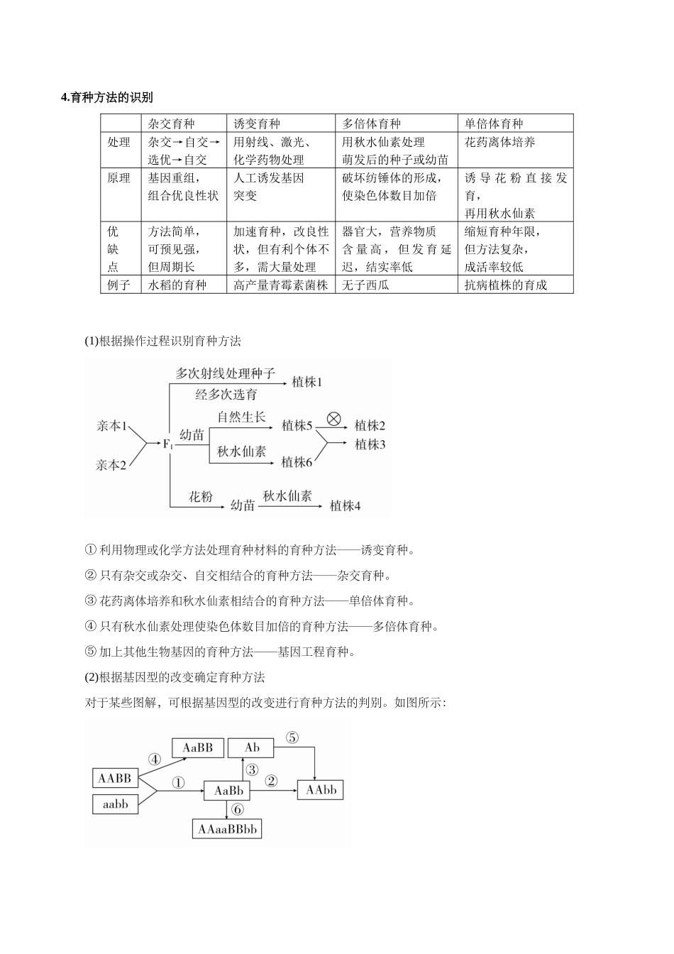微专题5 变异、育种、进化 解析版.docx_第2页