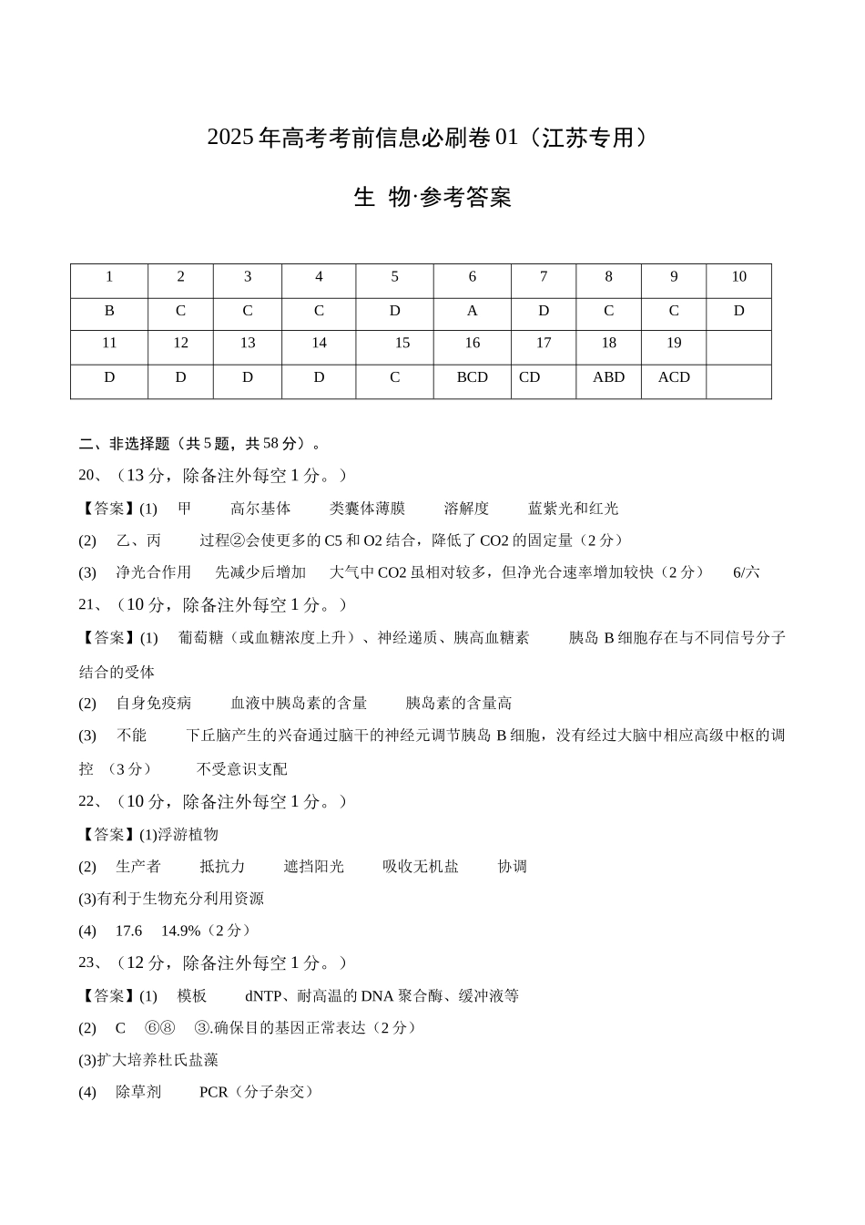 信息必刷卷01(江苏专用)(参考答案).docx_第1页
