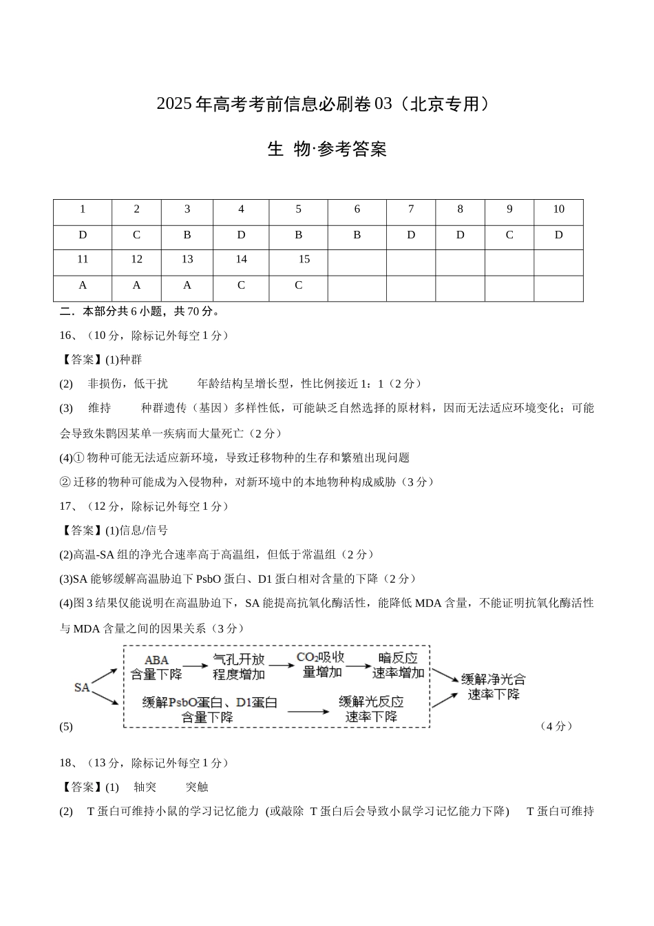 信息必刷卷03（北京专用）（参考答案）.docx_第1页