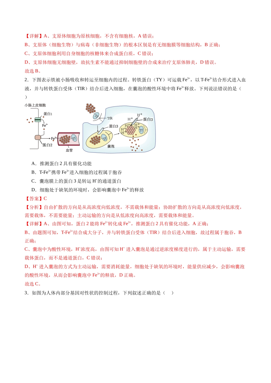 信息必刷卷03（山东专用）教师版.docx_第2页