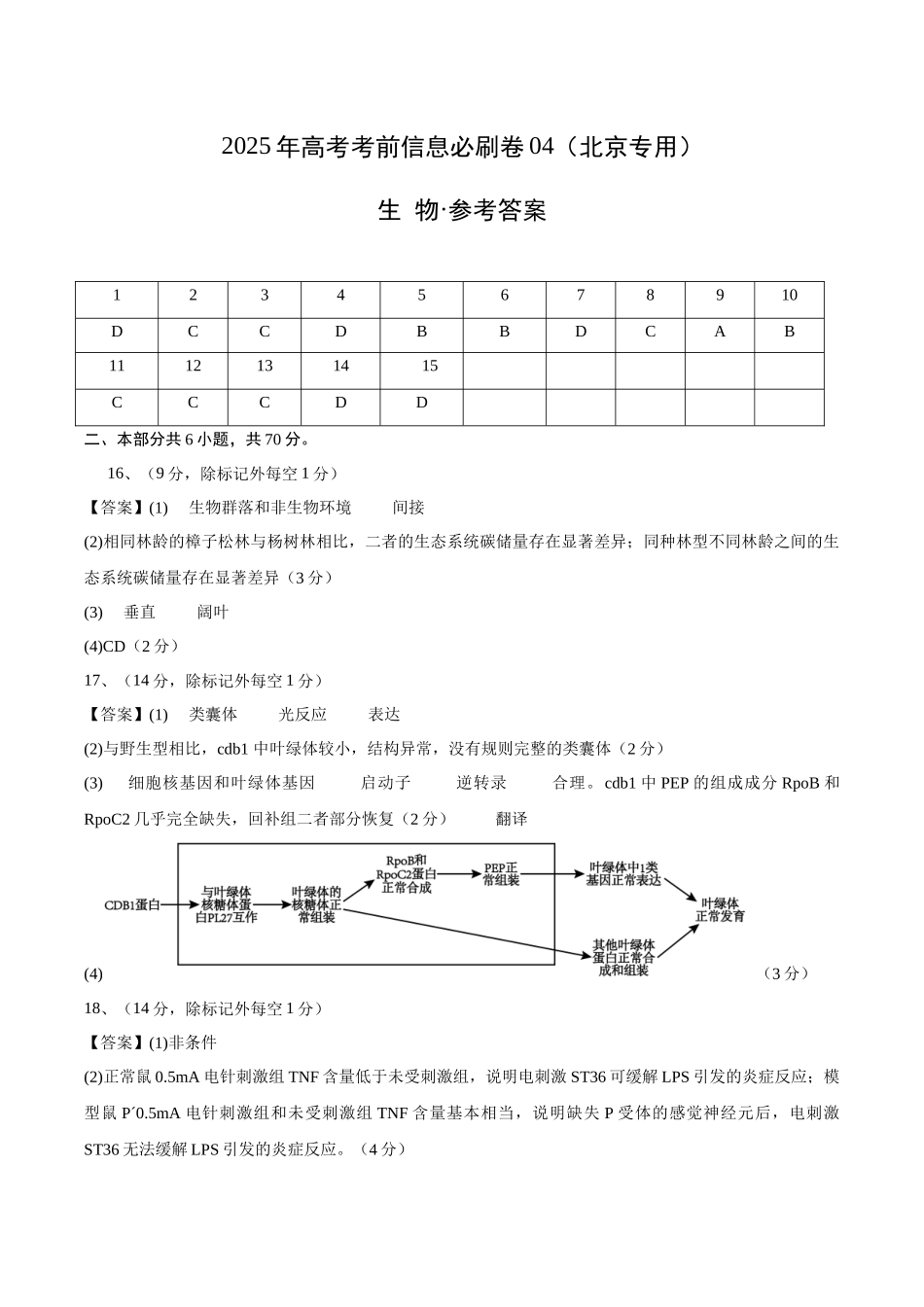 信息必刷卷04（北京专用）（参考答案）.docx_第1页