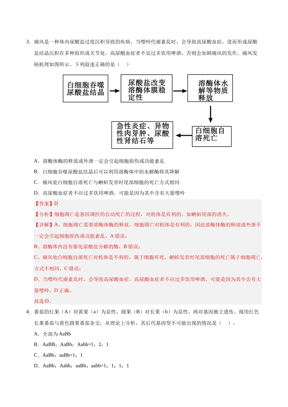 信息必刷卷05(教师版).docx_第3页