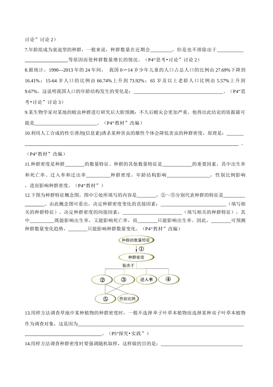 选择性必修2 生物与环境(填空版)-53页.docx_第2页