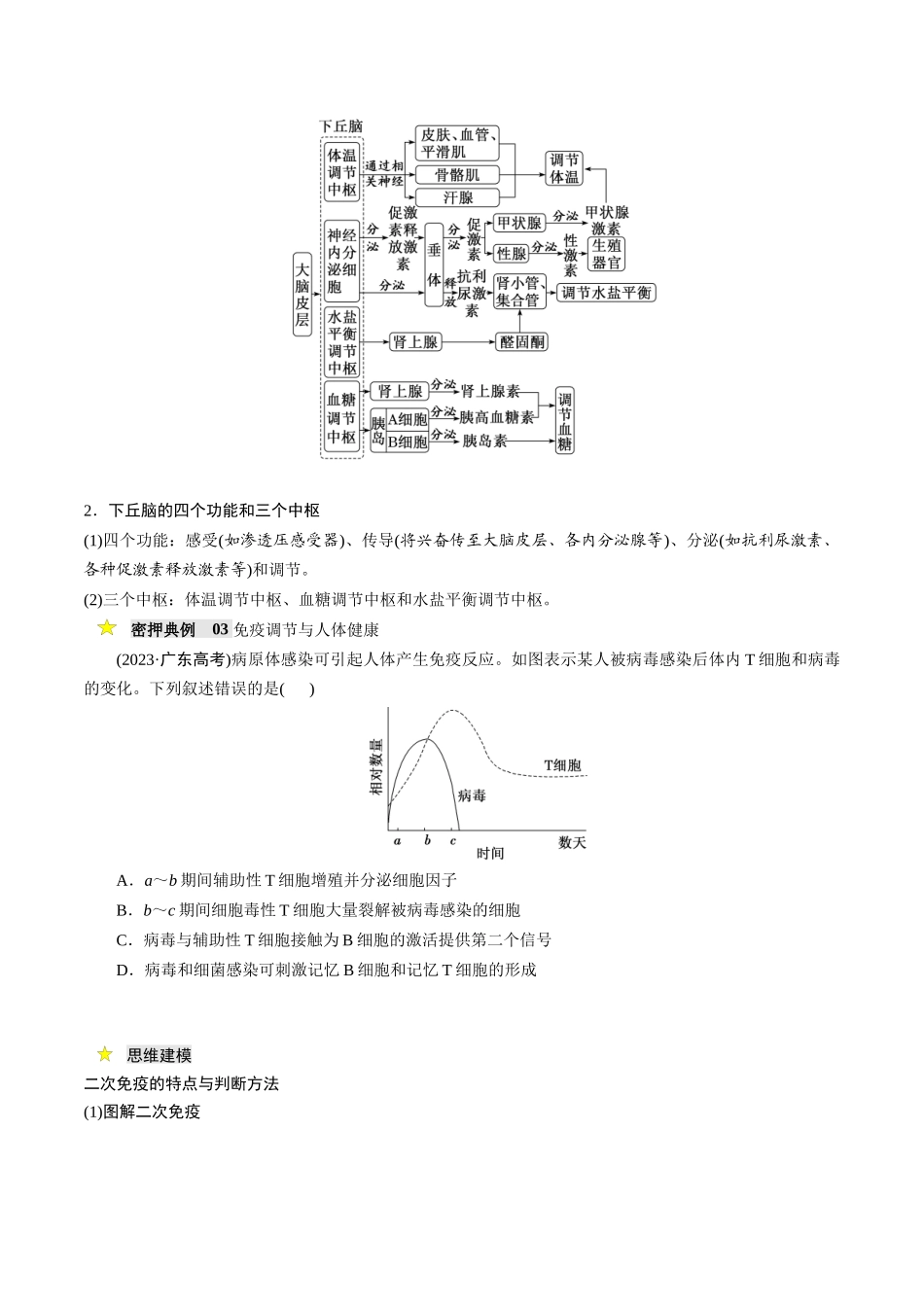压轴题03 稳态与调节(学生版).docx_第3页