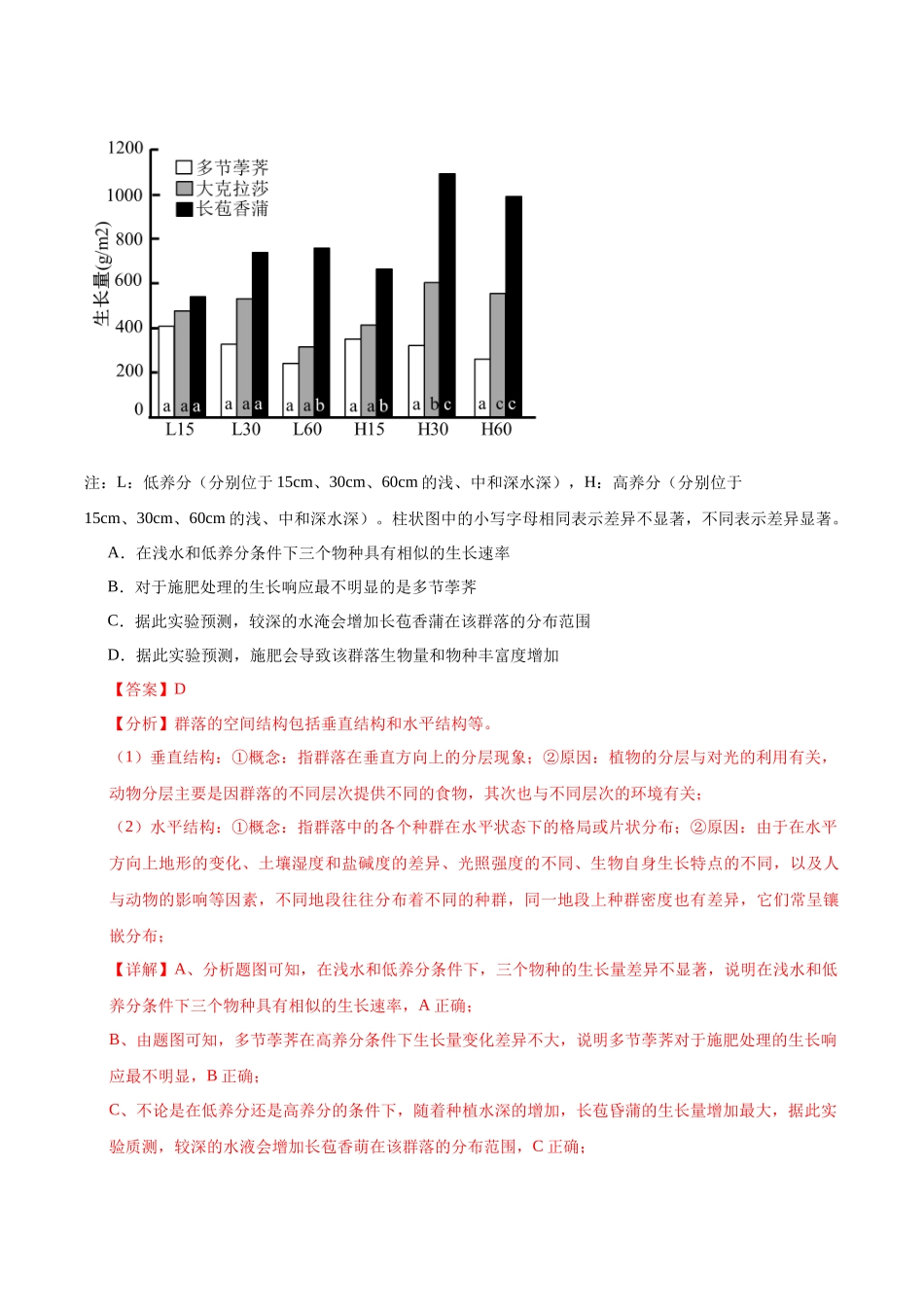 押题09 生态环境与环保(4大题型猜押)(教师版).docx_第3页