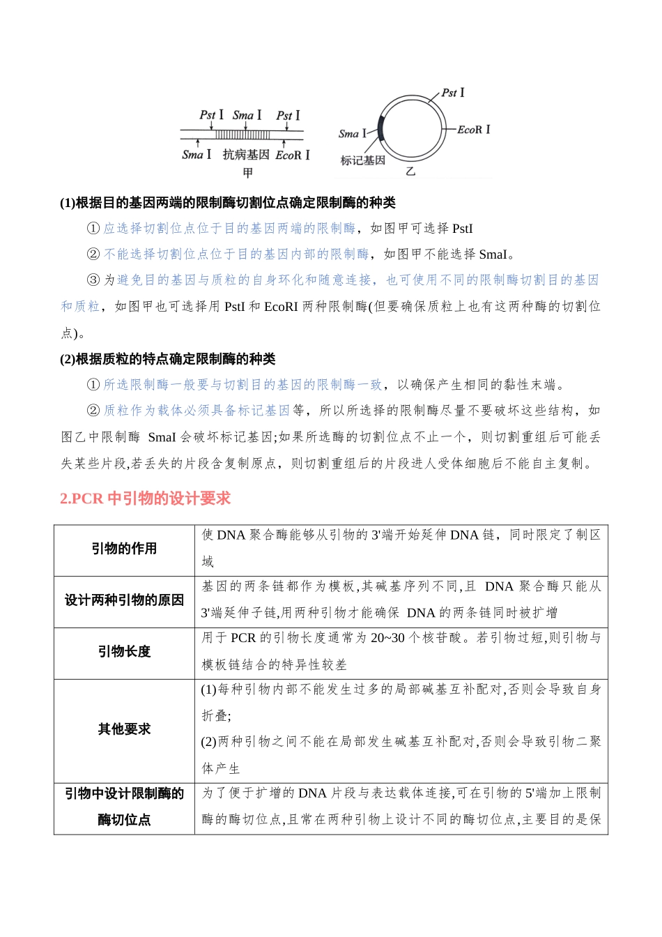 重难点10 基因工程中的3个必考命题角度(解析版).docx_第2页