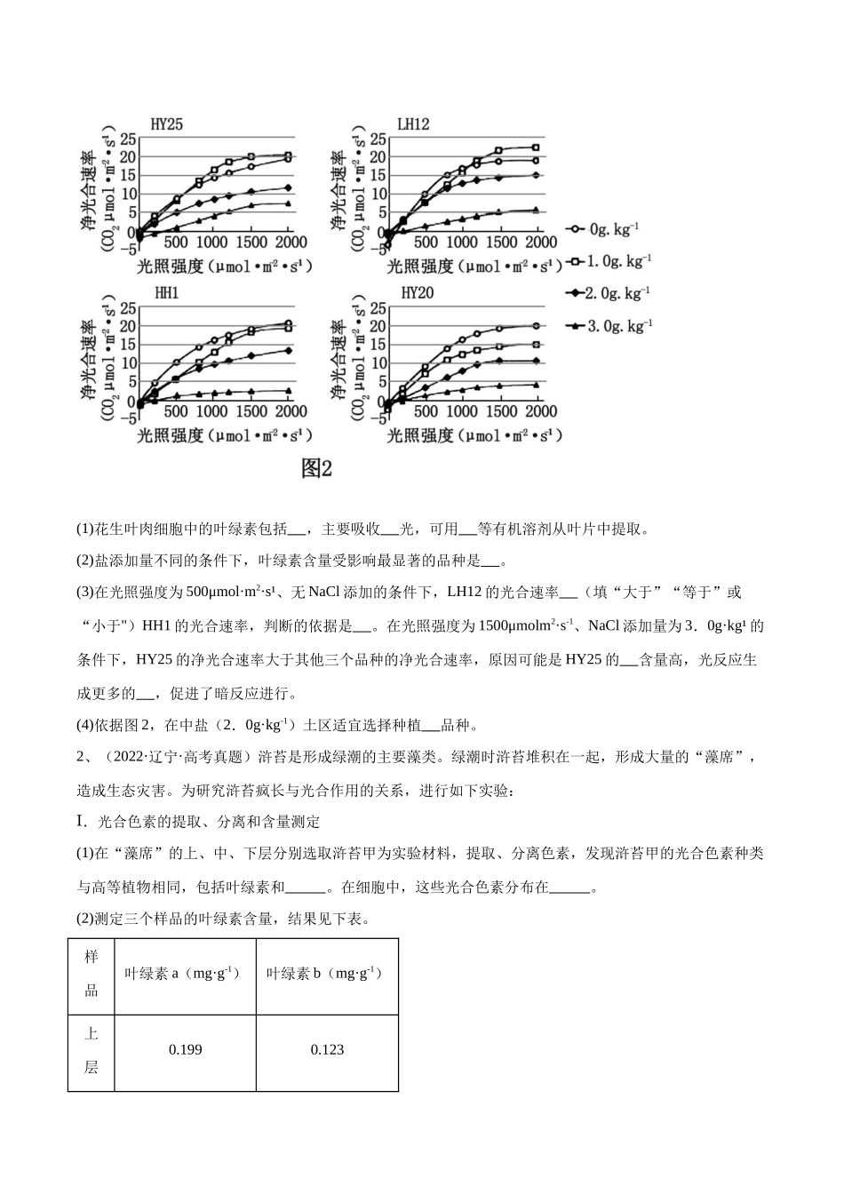 专题01 分子与细胞模块(东北三省通用)(解析版).docx_第2页