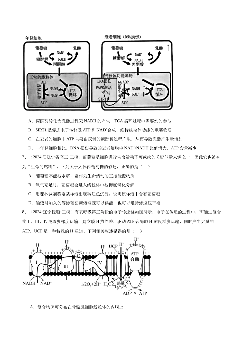 专题04 光合作用与细胞呼吸(学生版).docx_第3页
