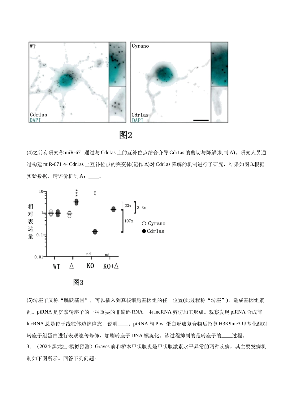 专题04 动物生命活动的调节(原卷版).docx_第3页
