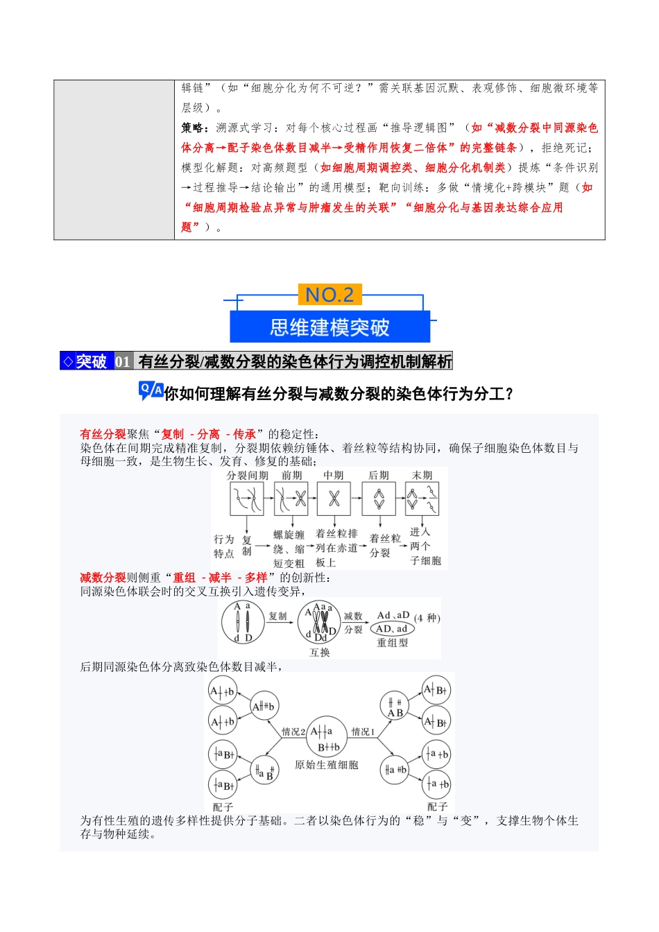 专题04 细胞的生命历程(培优讲义)(学生版).docx_第2页