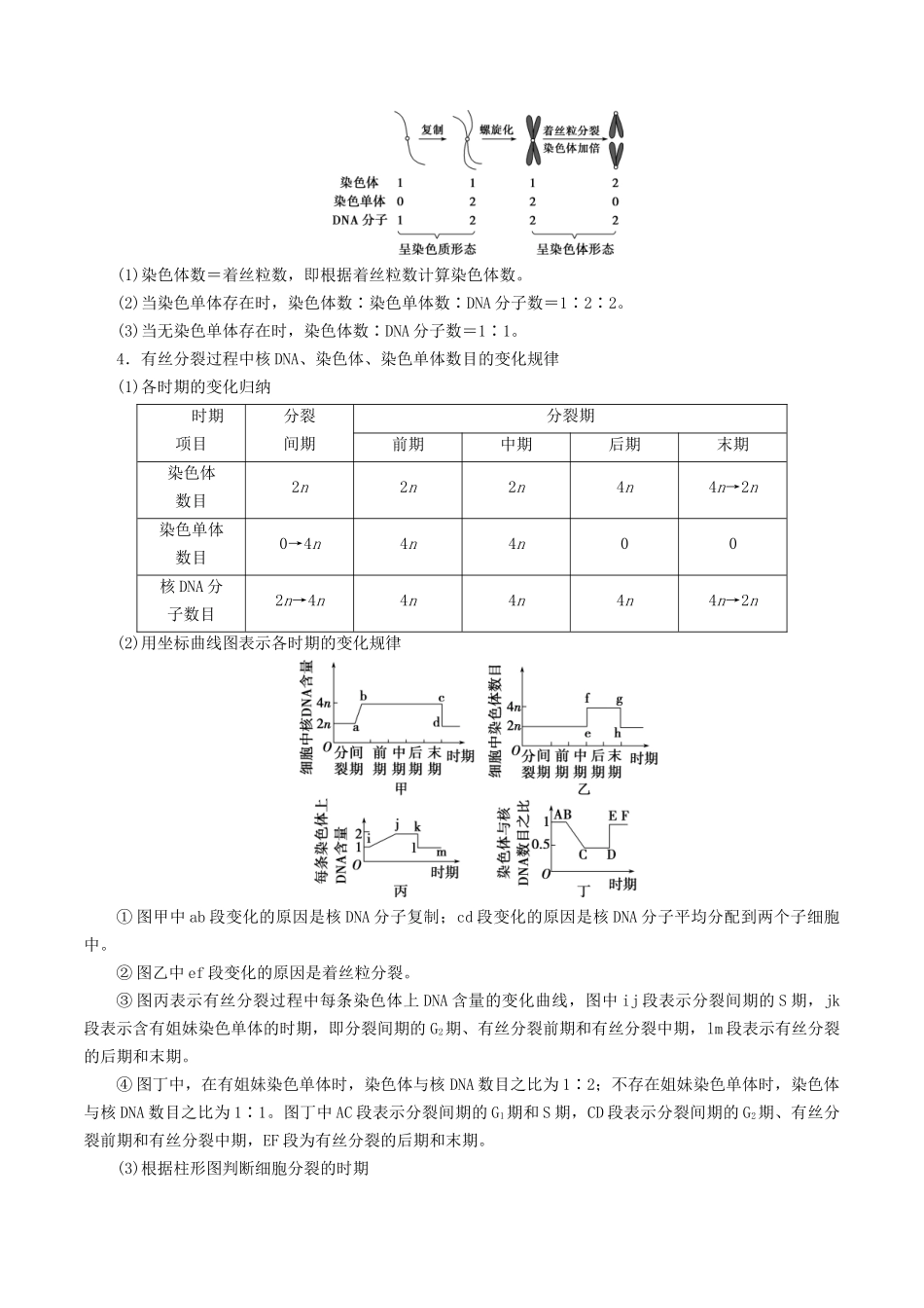 专题04 细胞分裂与生命历程（原卷版）.docx_第2页