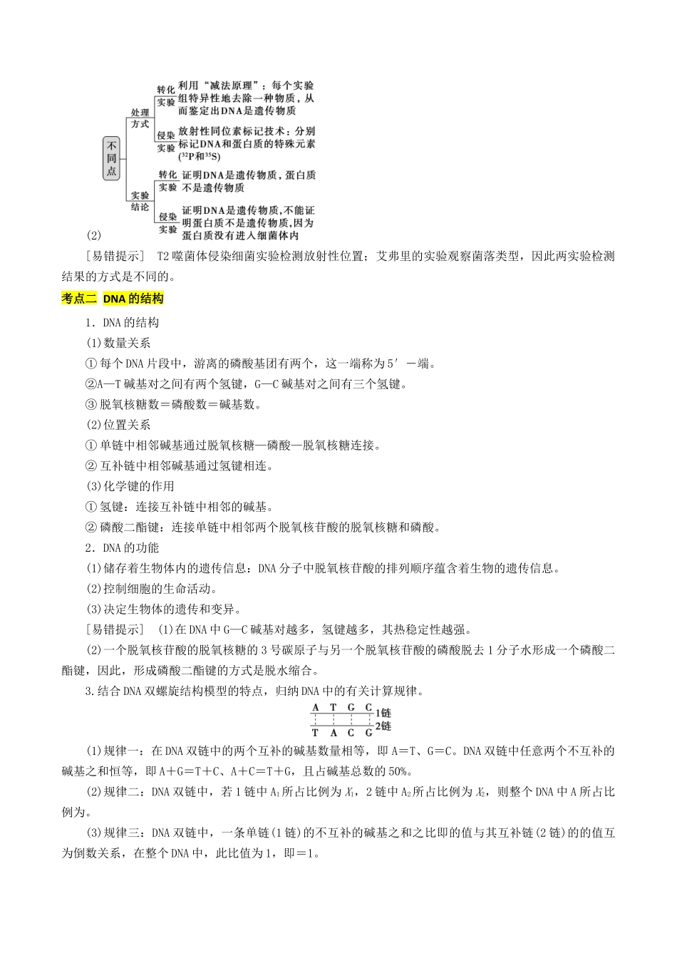 专题05 DNA与基因的表达(原卷版).docx_第2页