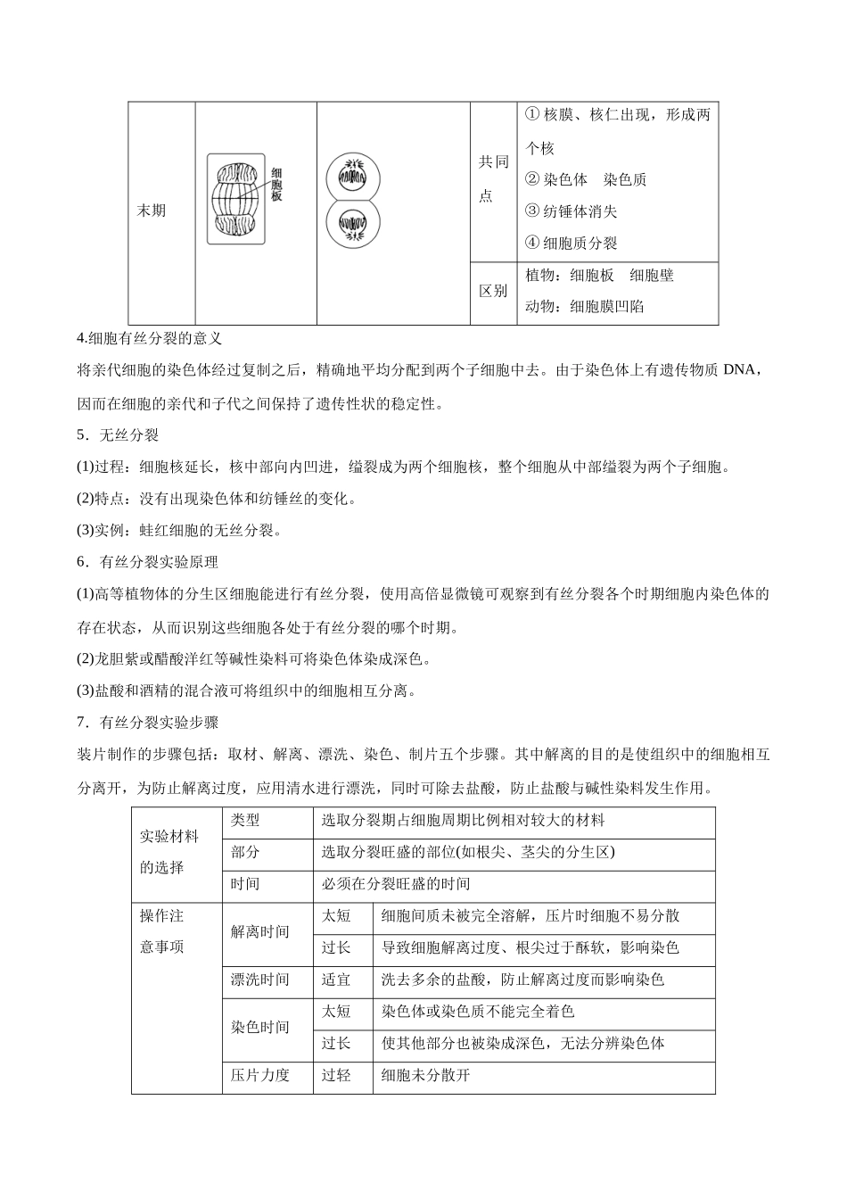 专题06 细胞的生命历程(学生版).docx_第3页