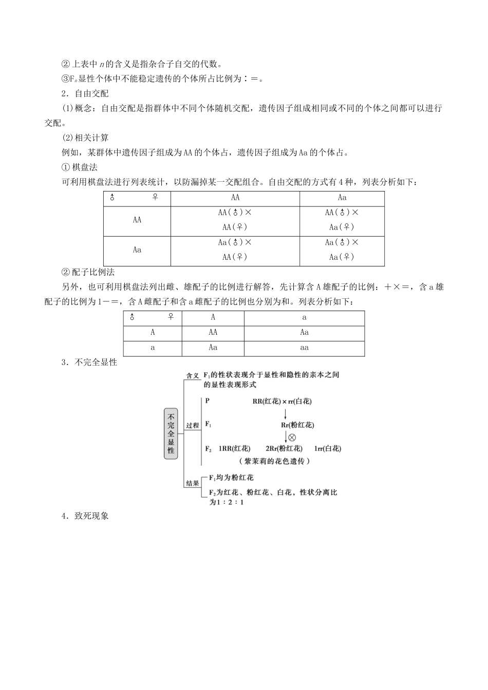 专题06 遗传规律与育种(原卷版).docx_第2页