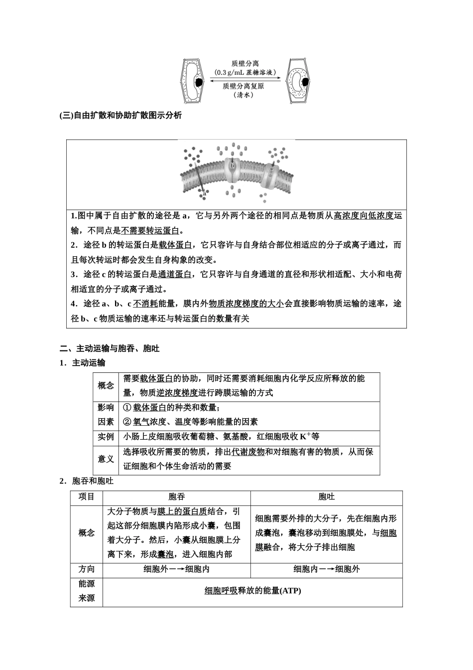 专题7 物质运输(解析版).docx_第3页