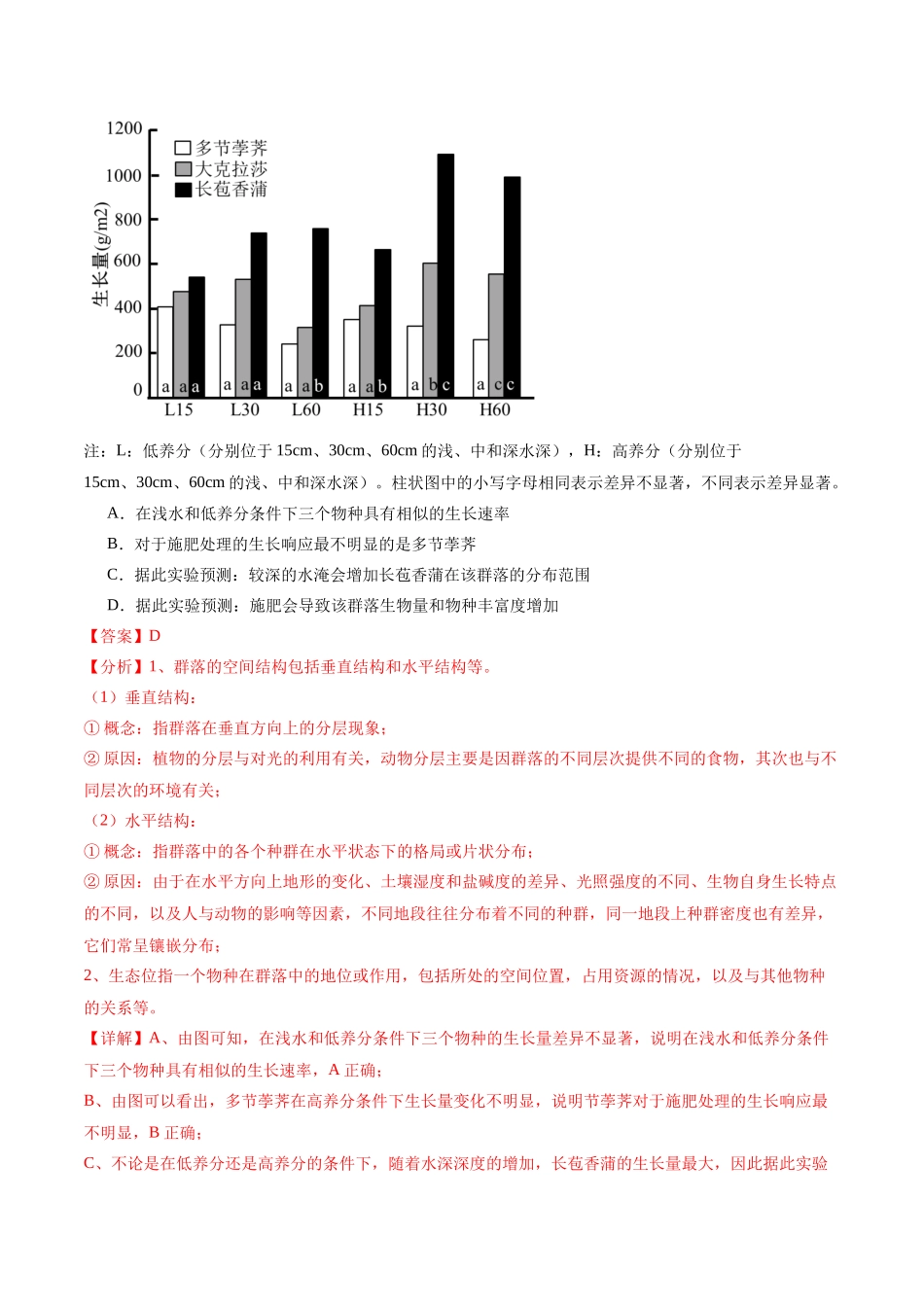 专题11 生物与环境(解析版).docx_第2页