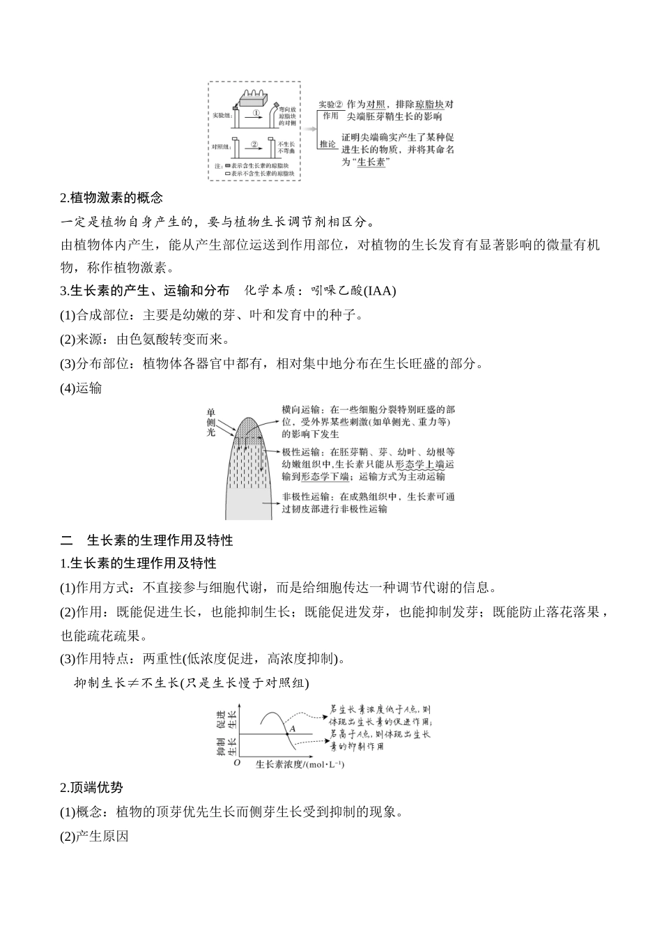 专题11 植物激素(学生版).docx_第2页