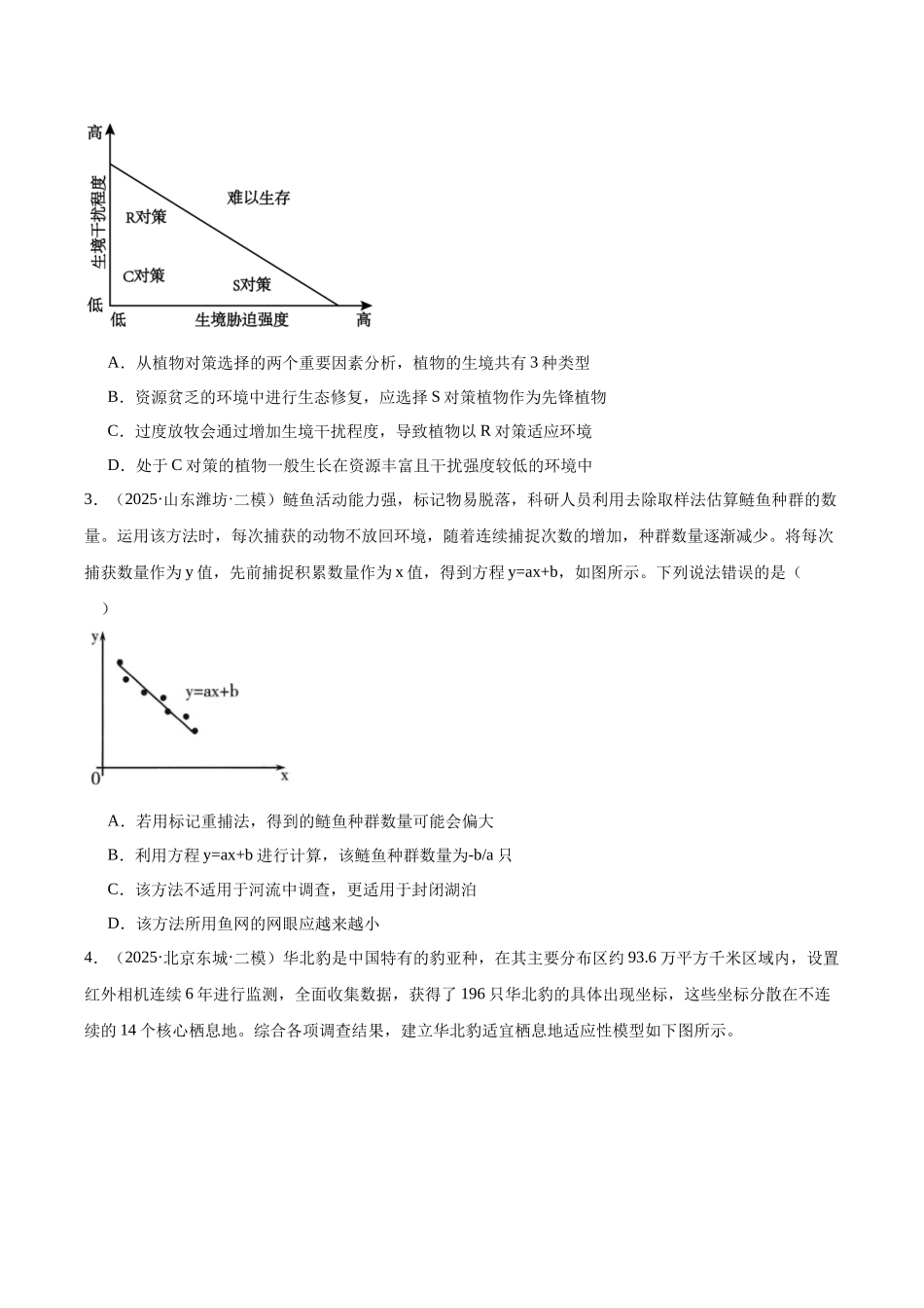 专题12 种群和群落（学生版）.docx_第2页