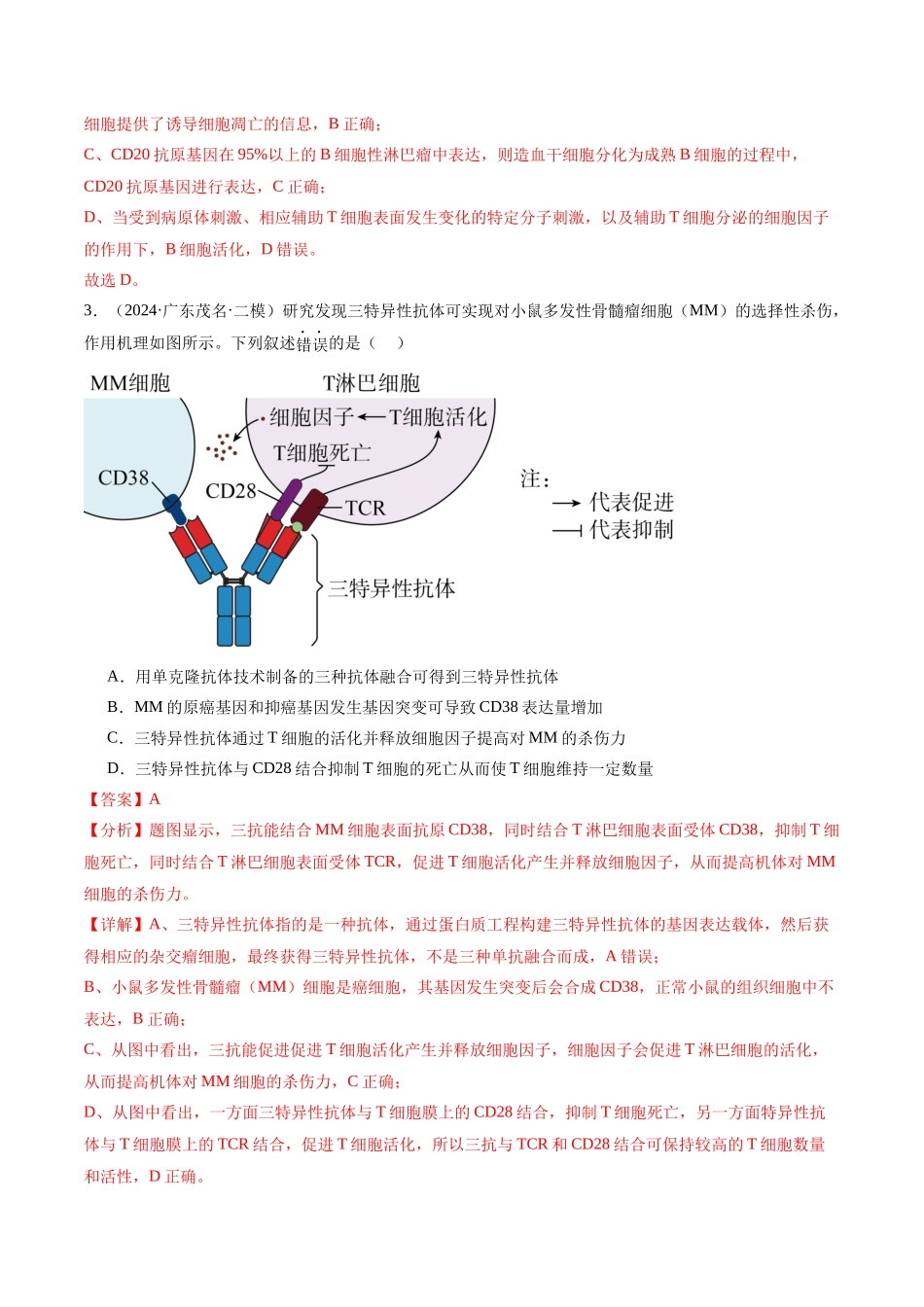 专题13 细胞工程(解析版).docx_第2页
