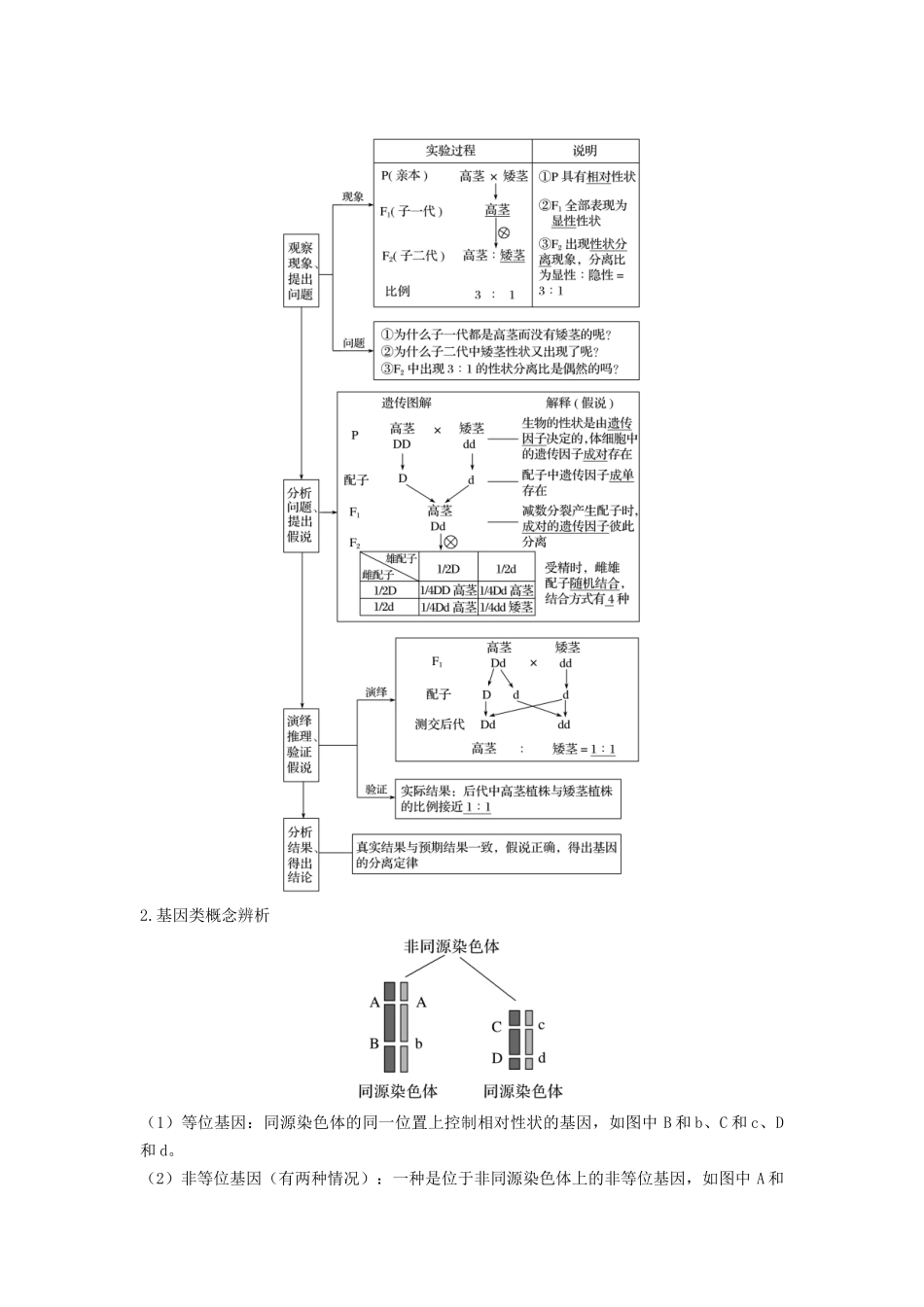 专题14 基因的分离定律（串讲）（原卷版）.docx_第3页