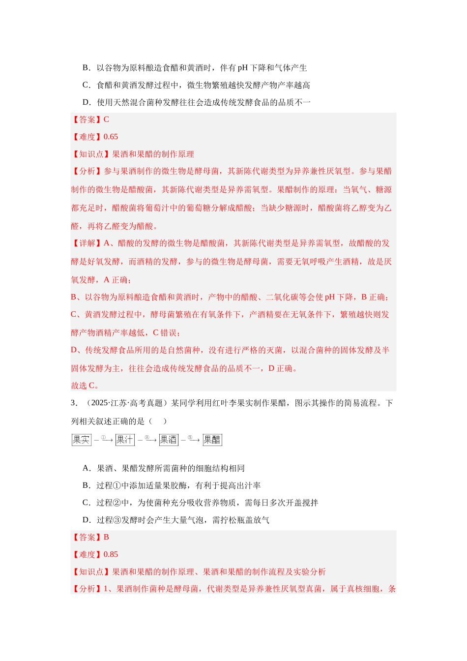 专题15  发酵工程（解析版）.docx_第2页