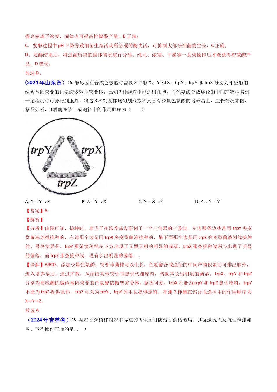 专题17 发酵工程（教师版）.docx_第2页