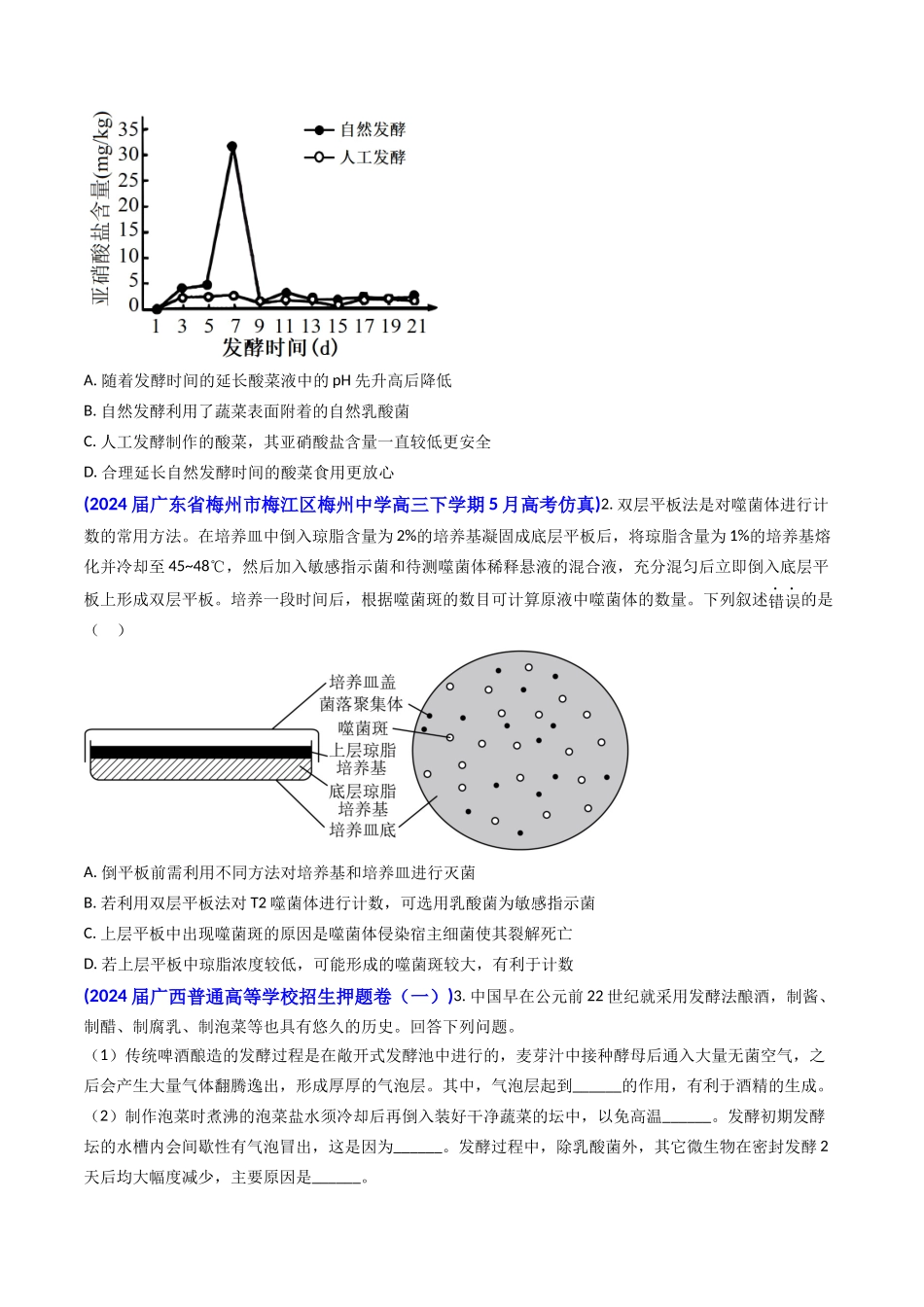 专题17 发酵工程(原卷版）.docx_第3页