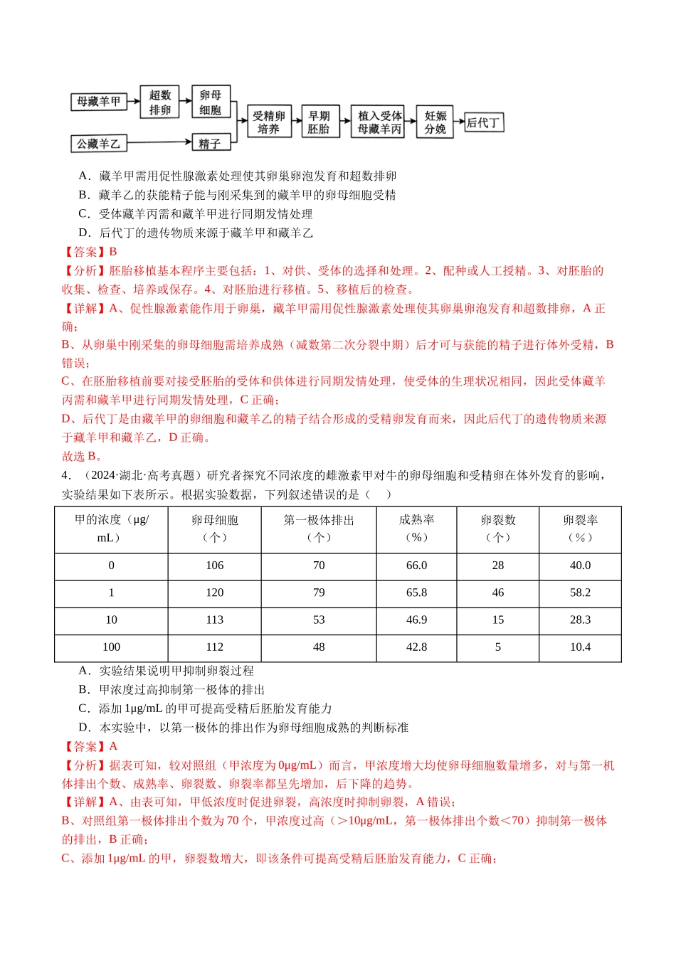 专题25 基因工程-（全国通用） （解析版）.docx_第3页