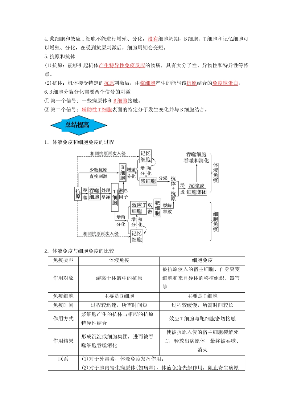 专题26 免疫调节（串讲）（解析版）.docx_第3页