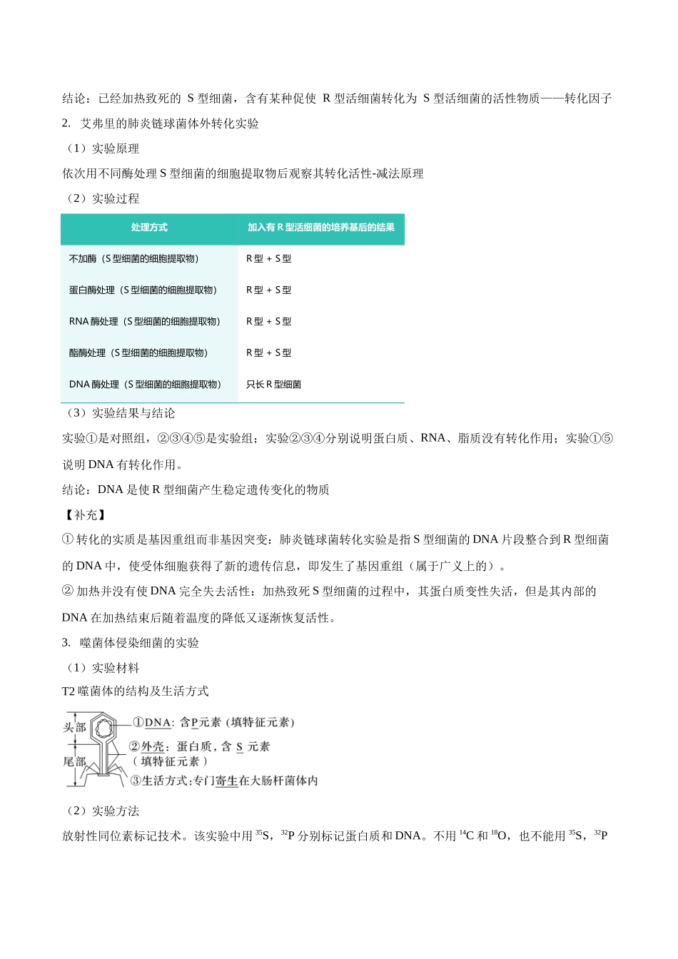 专题三 细胞的遗传和变异（4大常考实验）（解析版）.docx_第2页