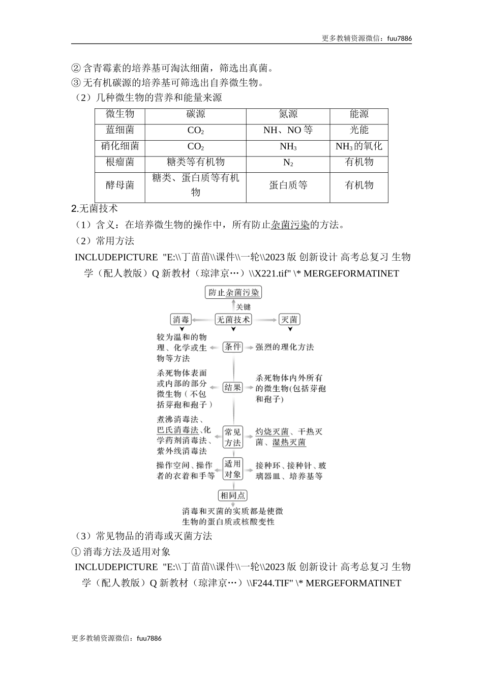 第33讲 微生物的培养技术及应用.doc_第2页