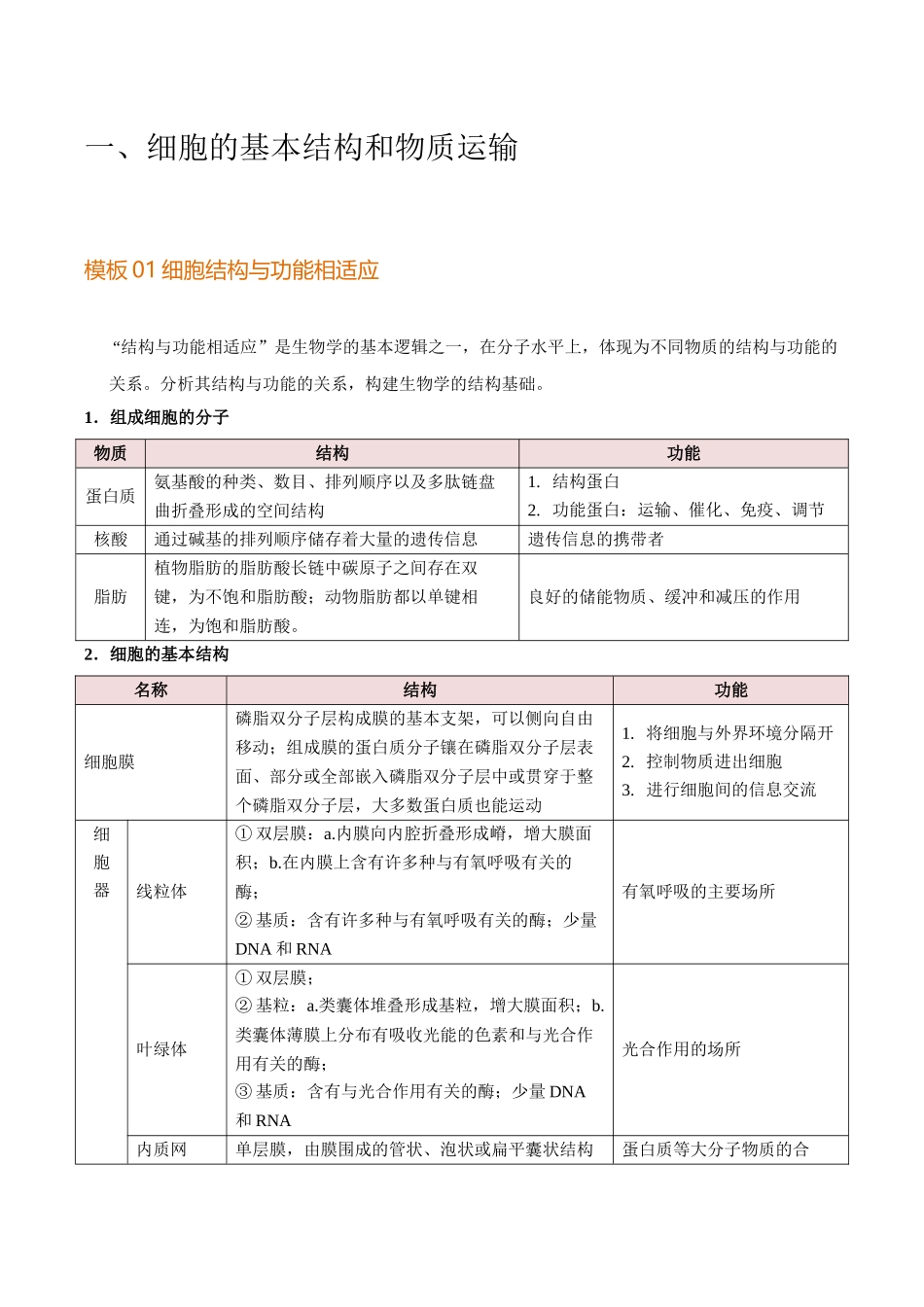 高中生物答题模板精华汇编(勿重复下载)-.docx_第3页
